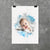 Baby Custom Portrait - Poster Only
