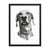 Classic Sketch Custom Pet Portrait - Framed